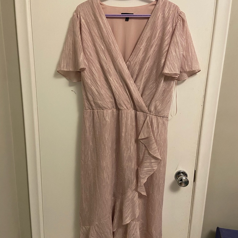 Lane Bryant wrap dress